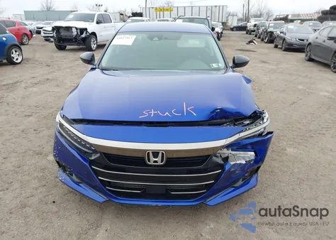 2021 Honda Accord Sport Special Edition из США, поврежденный, VIN 1HGCV1F48MA035644